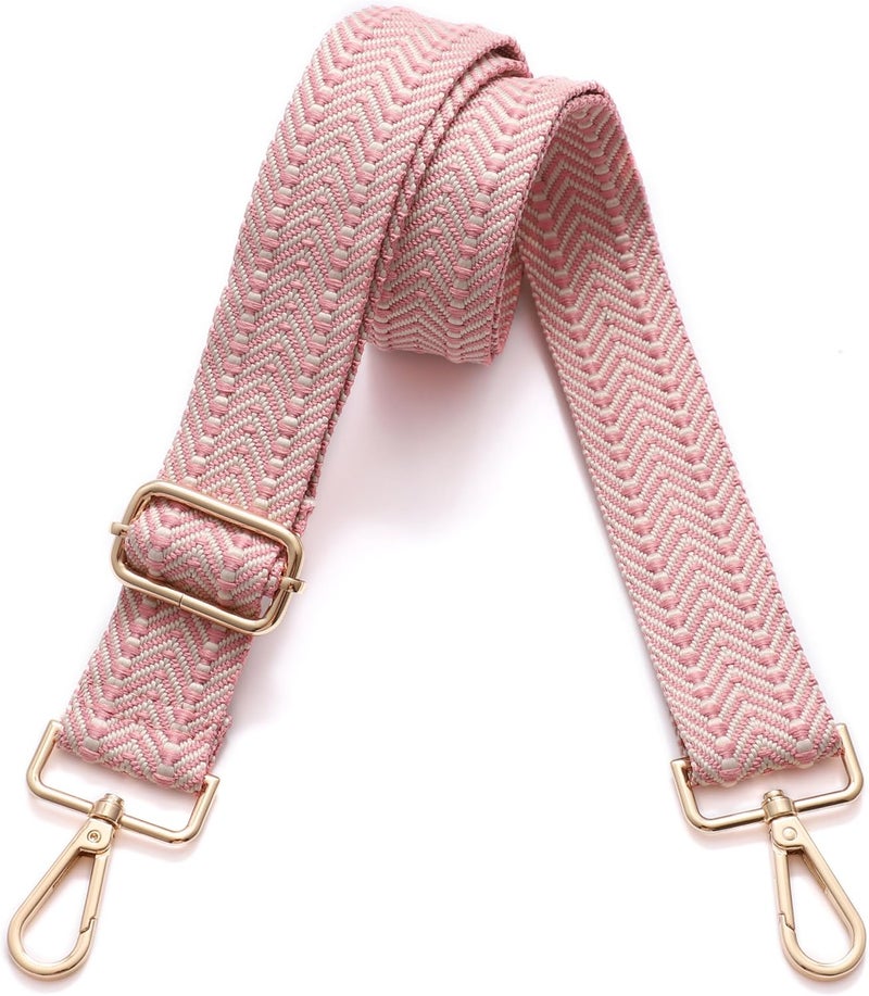 S-Jacorry Purse Strap Replacement Crossbody Wide Shoulder Strap Adjustable Canvas Straps Handbag Strap Replacement Belts - Image 1